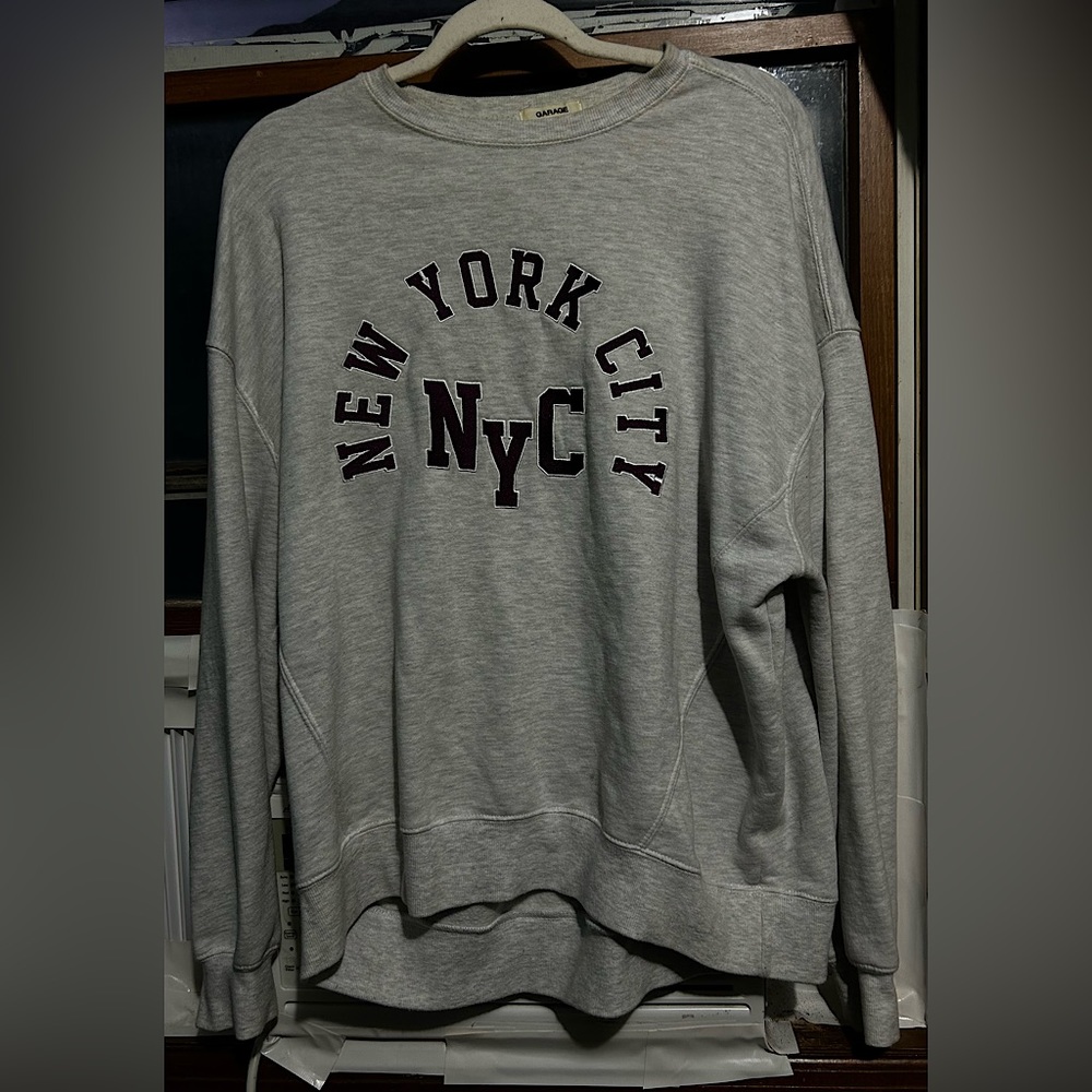 Gray Garage Sweater